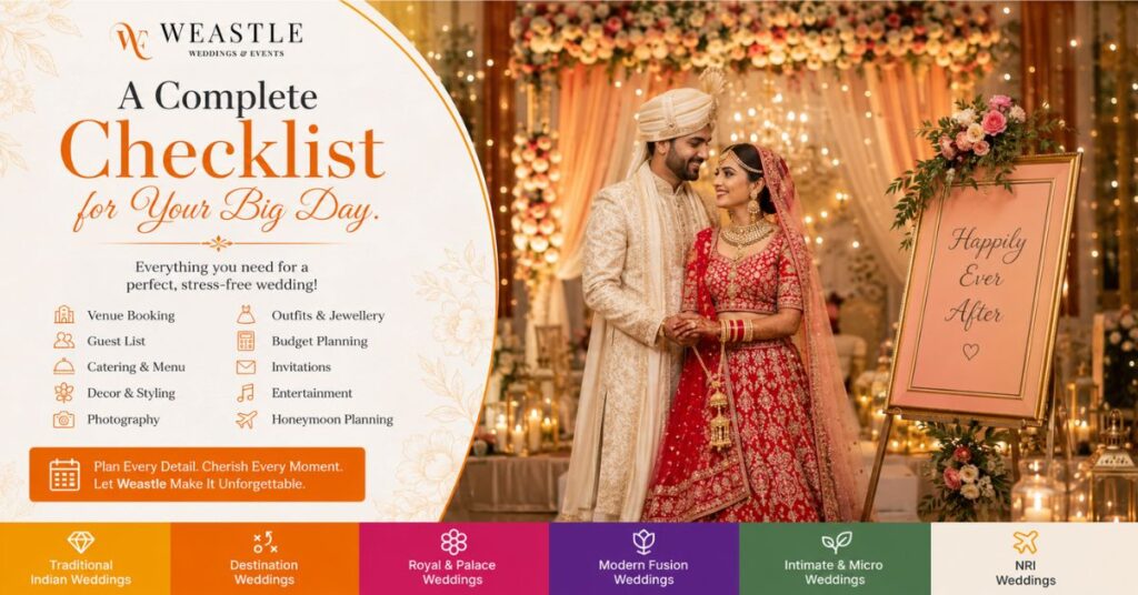 A Complete Checklist for Your Big Day.